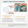 thumbnail image 4 of HONEY HOME Outdoor Chair Cushions Set of 2, 19 x 19 x 4 Inch Tufted Seat Cushions with Ties, Waterproof Patio Chair Pads for Dining Chairs, Garden & Outdoor Furniture, 4 of 7