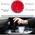 thumbnail image 4 of Yazoeia 4 PCS Bling Car Cup Coaster, 2.75 Inch Anti-Slip Anti-Scratch Cup Holder Insert Coaster, Sparkling Crystal Rhinestone Auto Cup Mat, Universal Interior Car Accessories (Red) CJC912-115023, 4 of 6