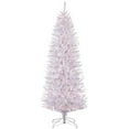 thumbnail image 1 of Puleo International 6.5 Ft Prelit Christmas Tree w/ 250 Clear Lights, White, 1 of 5