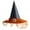 Orange, variant on Elainilye Halloween Witch Hats for Adult Kids, Mesh Witches Hats, Girls Witch Hats Wizard-Hat, Halloween Decorations for Outdoor Party Accessories, Purple