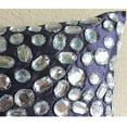 thumbnail image 4 of Pillow Cover, Purple Pillow Cover Couch, Polka Dot Pillow Case, 12x12 inch (30x30 cm) Pillow Cover, Art Silk Pillow Cover, Rhinestones & Crystals, Modern, Abstract - Diamante Sparkle, 4 of 6