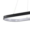 thumbnail image 3 of JONATHAN Y Nolan 38.75" Modern Bohemian Iron Linear Integrated LED Pendant, Black, 3 of 8