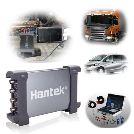 Hantek 6254BE 4CH 250MHZ Automotive Diagnostic Equipment Ignition Action/The Sensor/Bus Diagnosis/Performer/Startup USB2.0 4 Channels Digital PC based USB Oscilloscope Bandwidth