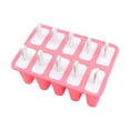 thumbnail image 1 of SXcggal Popsicle Mould，Popsicle Maker Popsicle Silicone Ice Popsicle Reusable Easy Release Ice Make Healthy Unbreakable Multitaskig Cookware, 1 of 4