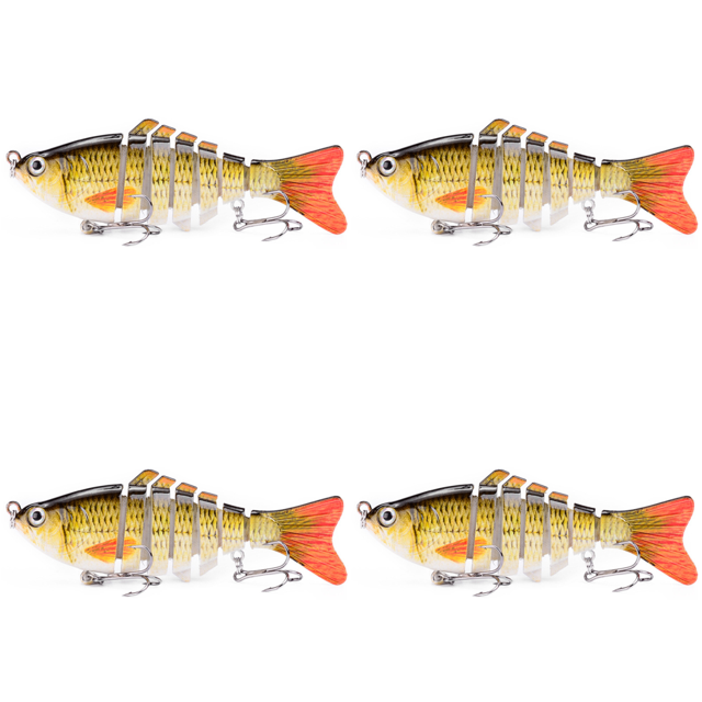 Señuelo artificial de 10 cm Señuelos biónicos de simulación multicolor Flexible (Z02-01)