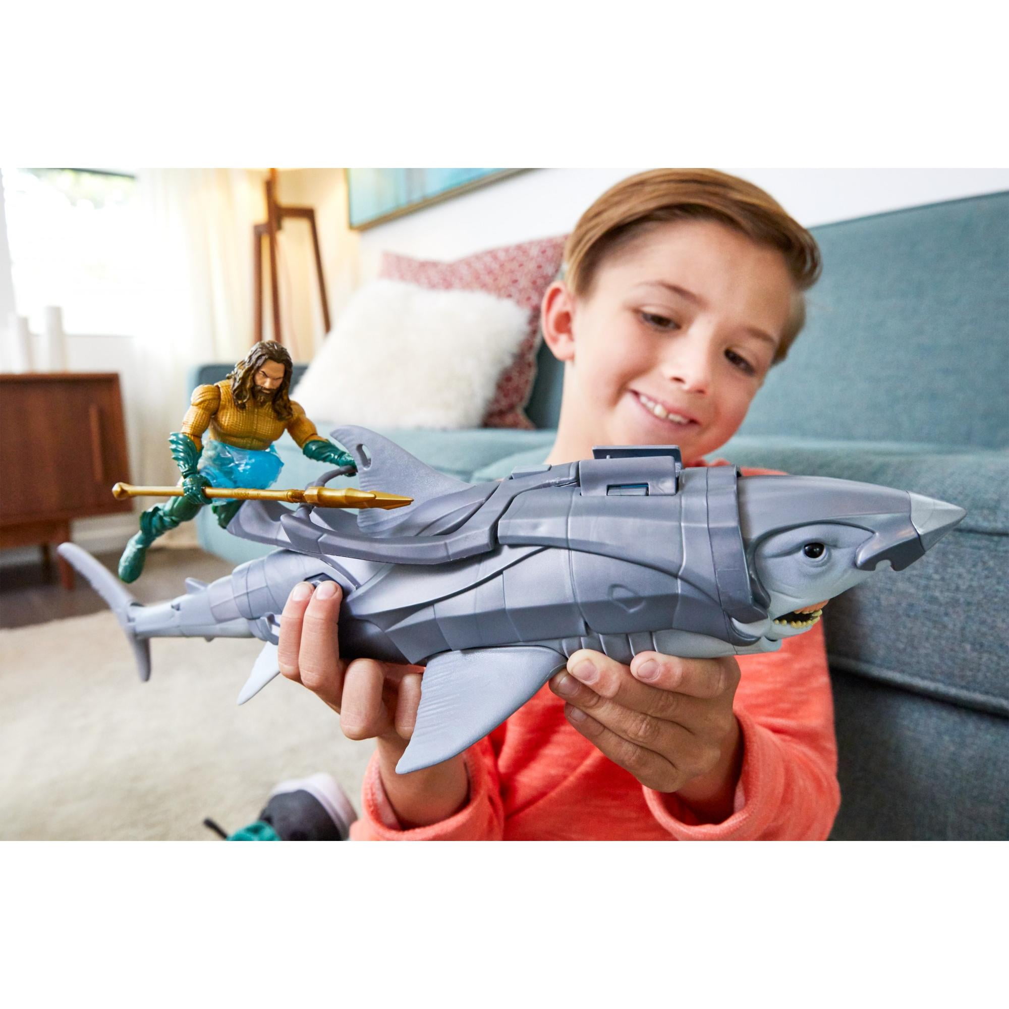 aquaman and shark toy