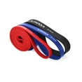 thumbnail image 2 of Lixada 3 Packs Pull Up Assist Bands Set Resistance Loop Bands Powerlifting Workout Exeise Stretch Bands with Door Anchor Foam Handles Hooks and Carry Bag, 2 of 5