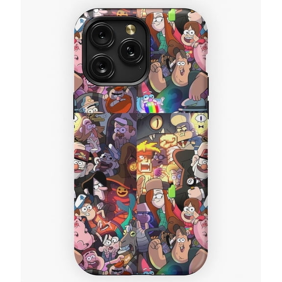 Gravity Falls Fan Art Design M1153 Phone Case for iPhone 17 16 15 14 13 12 11 Pro Max