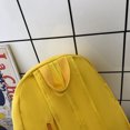 thumbnail image 4 of Mochila para Estudiante Bolso Hombro Pato Con Correa Ajustable Nailon () Amarillo, 4 of 9