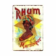 thumbnail image 3 of Cartel de hojalata vintage con diseño de cerveza fría, ron, cerveza, café, pub, cervecería, vino, ron, arte de pared, carteles de metal, placa decorativa, 3 of 5