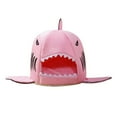 thumbnail image 2 of Reheyre Comfortable Cave Design Shark Shape Pet Soft Nest - Kennel for Cat Dog in Daily Life, 2 of 8
