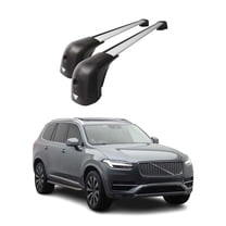 Roof Racks Cross Bars for Volvo XC90 2016-2025 Aluminium 220lb Silver
