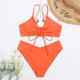 thumbnail image 5 of MKLEKYY Trajes De Baño Completo Mujer Women'S Bikini Solid Color Lace Sexy Bikini Two Piece Swimsuit Swimsuit, 5 of 6
