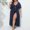 Navy, variant on Womens Cardigan Sweaters,Large Size Women's Lace Patchwork Beach Bikini Outerwear With Strap Sun Protection Cardigan