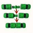 thumbnail image 5 of Garden Watering Hose ABS Quick Connector 1/2” End Double Male Hose Coupling Joint Adapter Extender Set For Hose Pipe Tube, 5 of 7