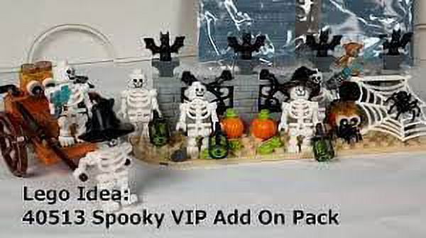 LEGO Spooky VIP Add On Pack - 119 Piece Building Kit [LEGO, #40513, Ages 6+]