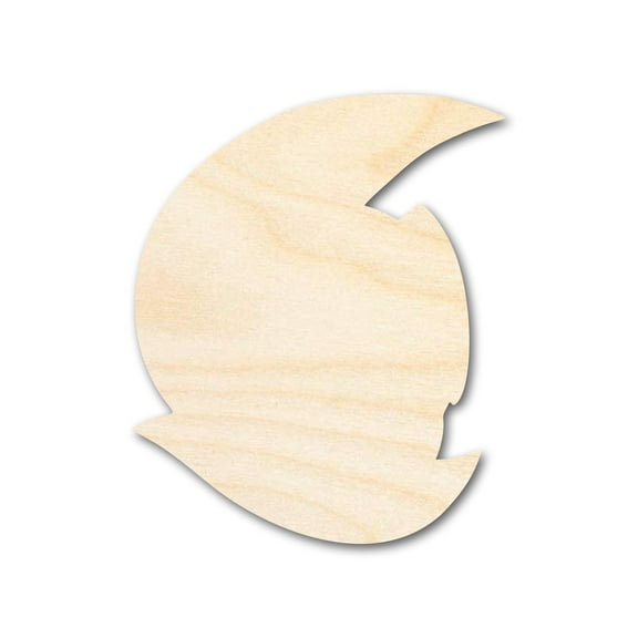 Unfinished Wood Spartan Mascot Shape 14" / 3/4"