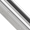 Chrome, variant on Mainstays Adjustable Tension Shower Curtain Rod, 44" - 72", Easy to Install, No Drilling, Chrome