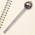 thumbnail image 3 of Dinosaur Book Accessories: Vintage Silver Lace-Edged Bookmark - Ideal Gift for Readers and Book Lovers, 3 of 5