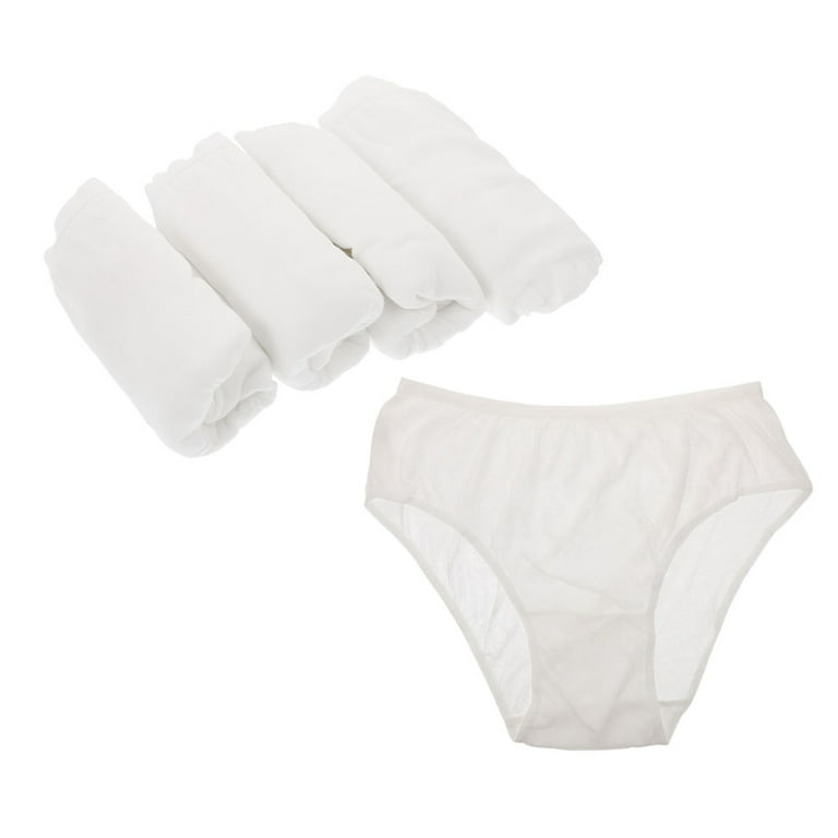 30pcs Disposable Underwear Travel Panties Briefs for Women Men Travel Salon