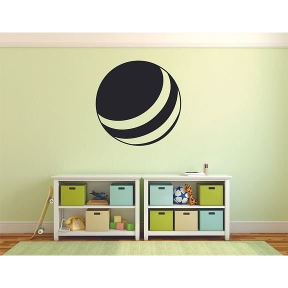 Ball Toys Sphere Toy Children Balls Play Cartoon Wall Sticker Art Decal for Girls Boys Room Bedroom Nursery Kindergarten House Fun Home Decor Stickers Wall Art Vinyl Decoration Size (40x40 inch)