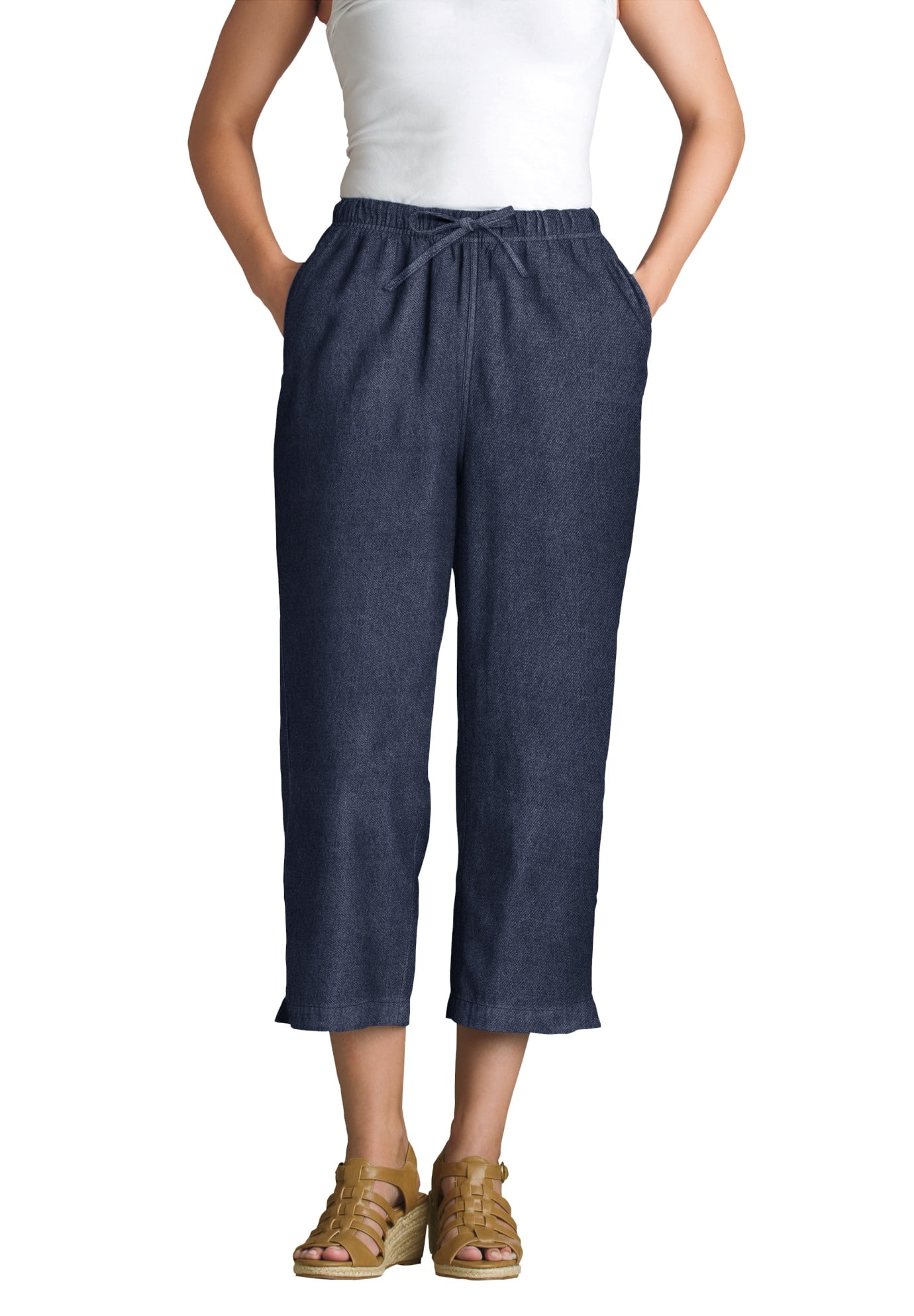 plus size capri pants