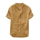 thumbnail image 1 of pstuiky camiseta de hombre, Camisa hawaiana informal de manga corta con cuello redondo y botones para hombre camisas casuales para hombre l, 1 of 5
