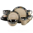 thumbnail image 1 of Gibson Elite Casa Azul 16 Pc Plates, Bowls, & Mugs Dinnerware Set, Cream, 1 of 7