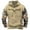 Khaki-I, variant on VerPetridure Men's Drawstring Hooded Sweatshirts Pullover Long Sleeve Floral Print Pullover Hoodie Crewneck Sweatshirts Fall Winter Warm Pullover Blouse Tops for Men