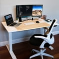 thumbnail image 7 of Dual Motor Height Adjustable Electric Standing Desk, 47x24 Inch Complete Desktop, Featuring Muting Adjustment with Spliced Desktop,Office and Home Use WHITE, 7 of 7