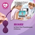 thumbnail image 4 of Kegel Balls for Women with Remote Control,Kegal Balls Pelvic Floor Strengthening Device Women and Kegel Exercises Products, Kegel Exercise Weights for Beginners & Advanced(Purple), 4 of 6