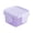 Purple, variant on KDFWDM Small Plastic Food Storage Containers with Lids - Airtight Square Lunch Boxes for 𝗞𝗶𝗱𝘀 𝗦𝗰𝗵𝗼𝗼𝗹, Leftovers and Pantry Organization, BPA-Free Stackable Design