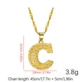 thumbnail image 4 of Xihbxyly Collar con Colgante de Cadena con 26 Letras y Nombre En Inglés para Mujer, 4 of 5