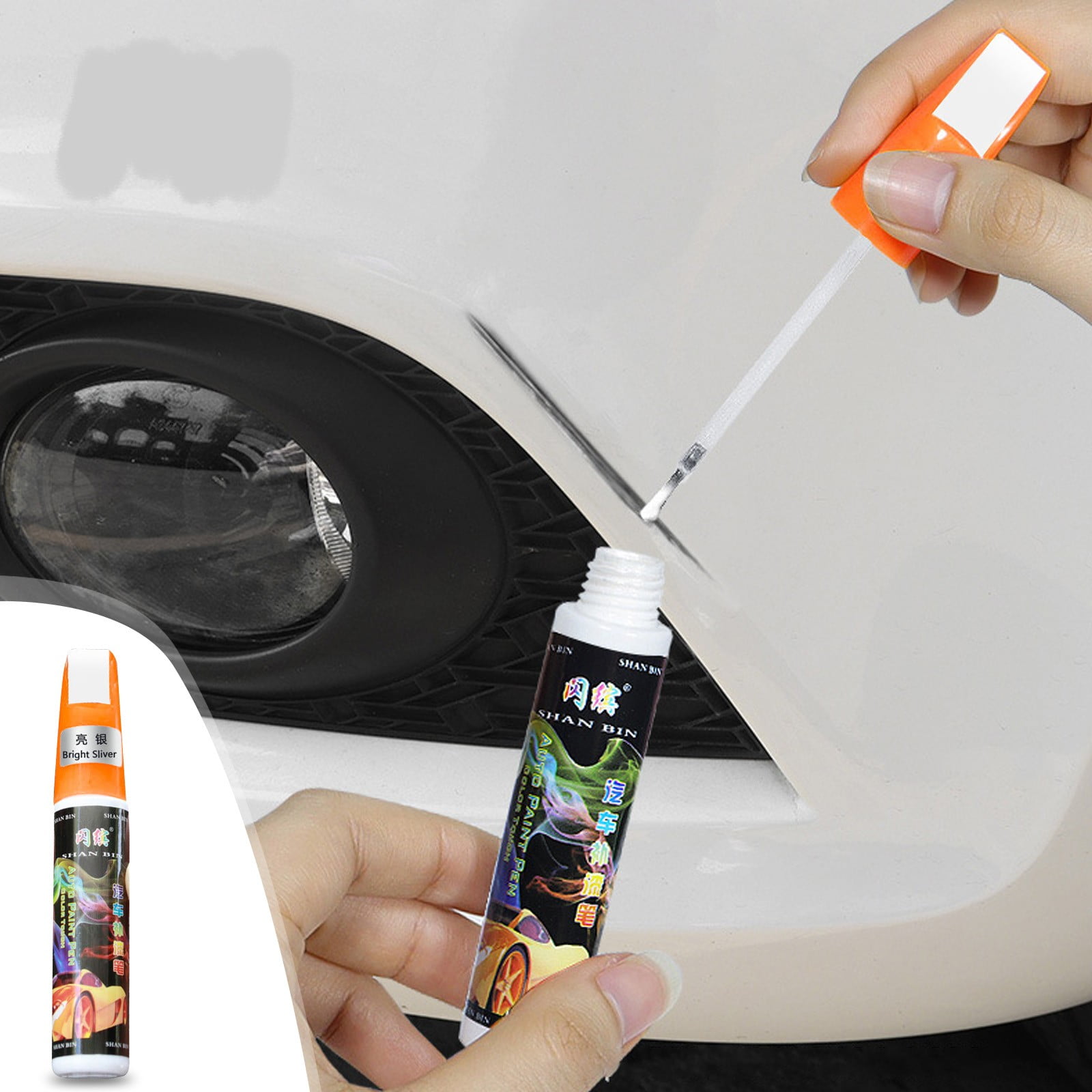 Car Decor Qwtwty Automotive Paint Repair Pen Automotive Scratch Repair Automotive Paint Scratch Removal Repair Pen Scratch Fluid 12ml on Clearance