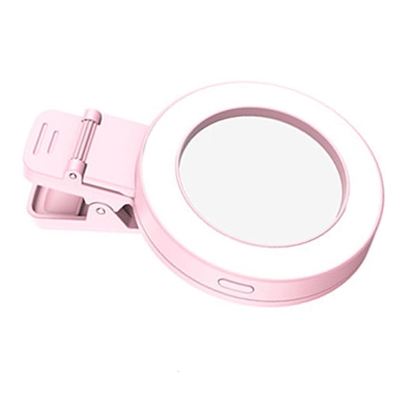 SDFGTstore LED Selfie Rings Light Portable LED Rings Light Clip On Selfie LED Light Gift