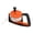 Black, Orange, variant on YAHHU 150ft / 46m Scuba Diving Reel Spool with Thumb Stopper Cave Tech Dive Safety Gear Black and Orange