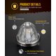 thumbnail image 3 of Luces de sandía de cristal Partsam para Kenworth Peterbilt, 3 of 7