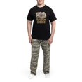 thumbnail image 5 of CafePress - English Bulldog Dad Men's Dark Pajamas - Men's Dark Loose Fit Cotton Pajama Set, 5 of 7