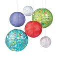 thumbnail image 2 of Fun Express Jumbo Science Party Paper Lanterns - Bright and Colorful Decor for Science - Birthday Parties Events Classroom Celebrations & More - Perfect for Fun Creative Party Atmospheres - 6 Pieces, 2 of 2