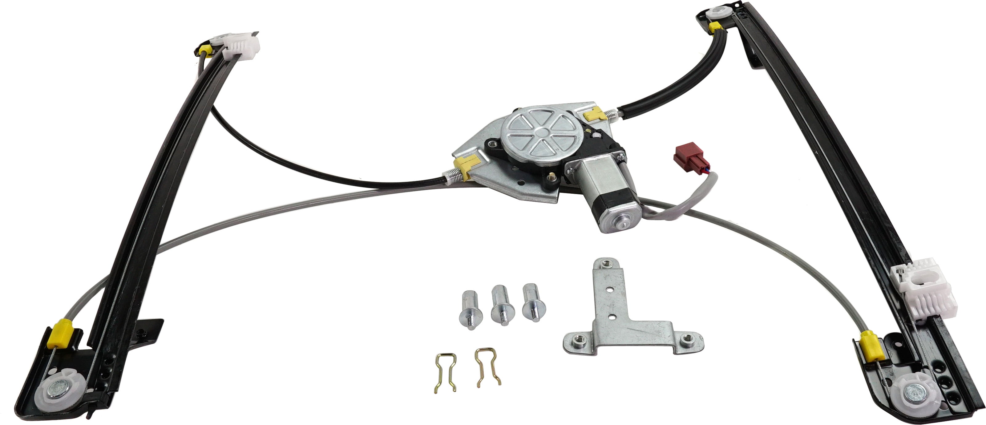 Window Regulator For 1996-2000 Dodge Grand Caravan Chrysler Town and Country Front, Left Driver Power With Motor