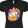 thumbnail image 3 of Disney - Daisy Circle - Juniors Fitted Graphic T-Shirt, 3 of 5