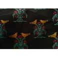 thumbnail image 4 of oneOone Cotton Silk Fabric Bird & Tree Block Printed Fabric 1 Yard 42 Inch Wide, 4 of 4