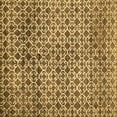thumbnail image 1 of Ahgly Company Indoor Square Abstract Brown Modern Area Rugs, 4' Square, 1 of 4