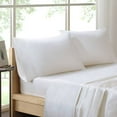 thumbnail image 2 of Madison Park 4-Piece 600 Thread Count Pima Cotton Sheet Set, Cal King - White, 2 of 8