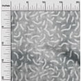 thumbnail image 2 of oneOone Polyester Spandex Dusty Gray Fabric Brush Stroke Quilting Supplies Print Sewing Fabric By The Yard 56 Inch Wide, 2 of 6