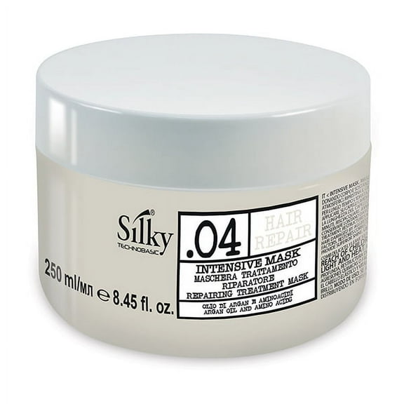 SILKY .04 Hair Repair Intensive Mask | Quick Deep Repair Treatment For Dry And Damaged Hair With Balanced PH Levels 250ml/8.45oz