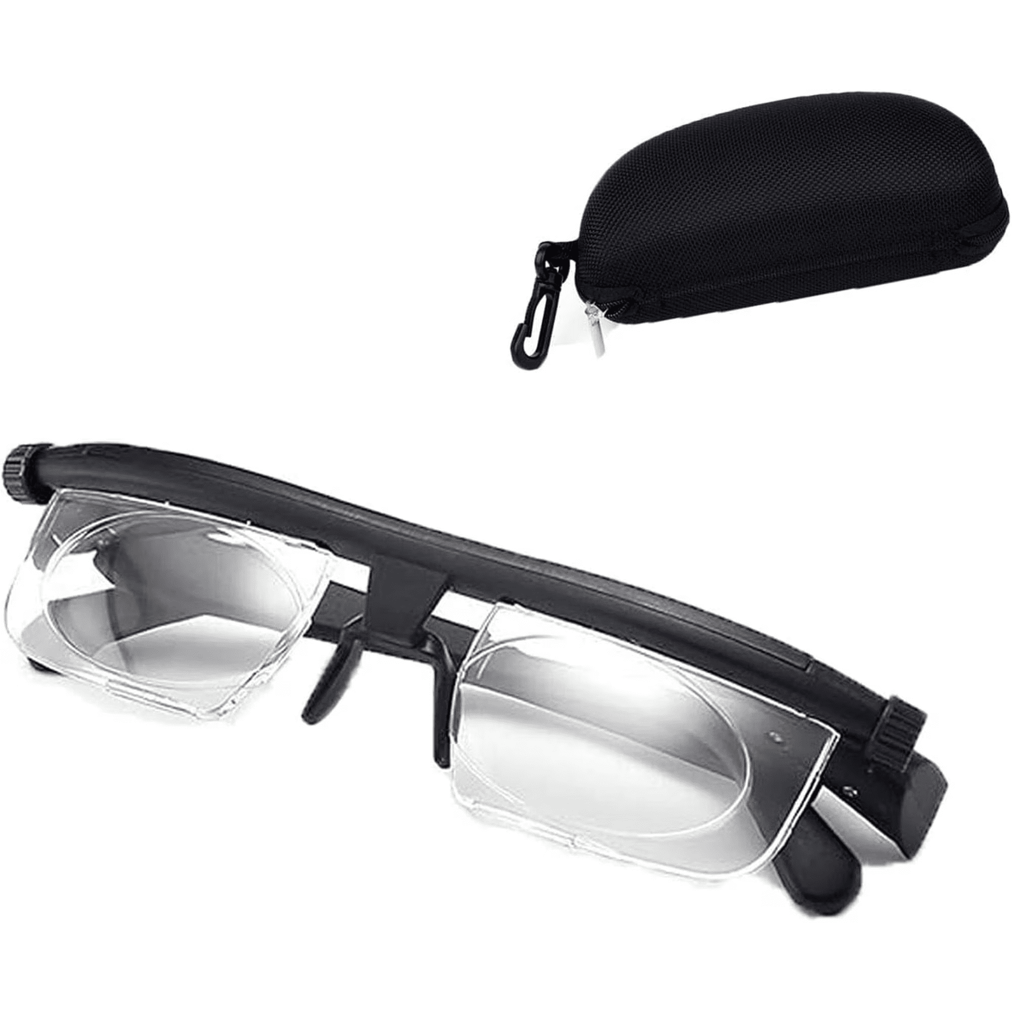 Adjustable Glasses Dial Vision, Adjustable Vision Eyeglasses Near and Far Sight for Men And Women, Adjustable Reading Glasses for Seniors Men and Women