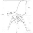thumbnail image 2 of HomeStock Naturally Nice Moulded Side Chair - Set of 2, 2 of 6