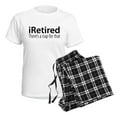 thumbnail image 4 of CafePress - Iretired Women's Light Pajamas - Women's Short Sleeve Print T-Shirt and Pants Light Cotton Pajama Set, 4 of 7