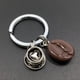 thumbnail image 2 of ColoMX Cadenas clave delicadas de 2pc Forma de corazón Forma de café Llaveros (color surtido), 2 of 7